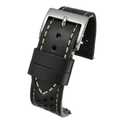 Vintage Racing Leather Watch Strap