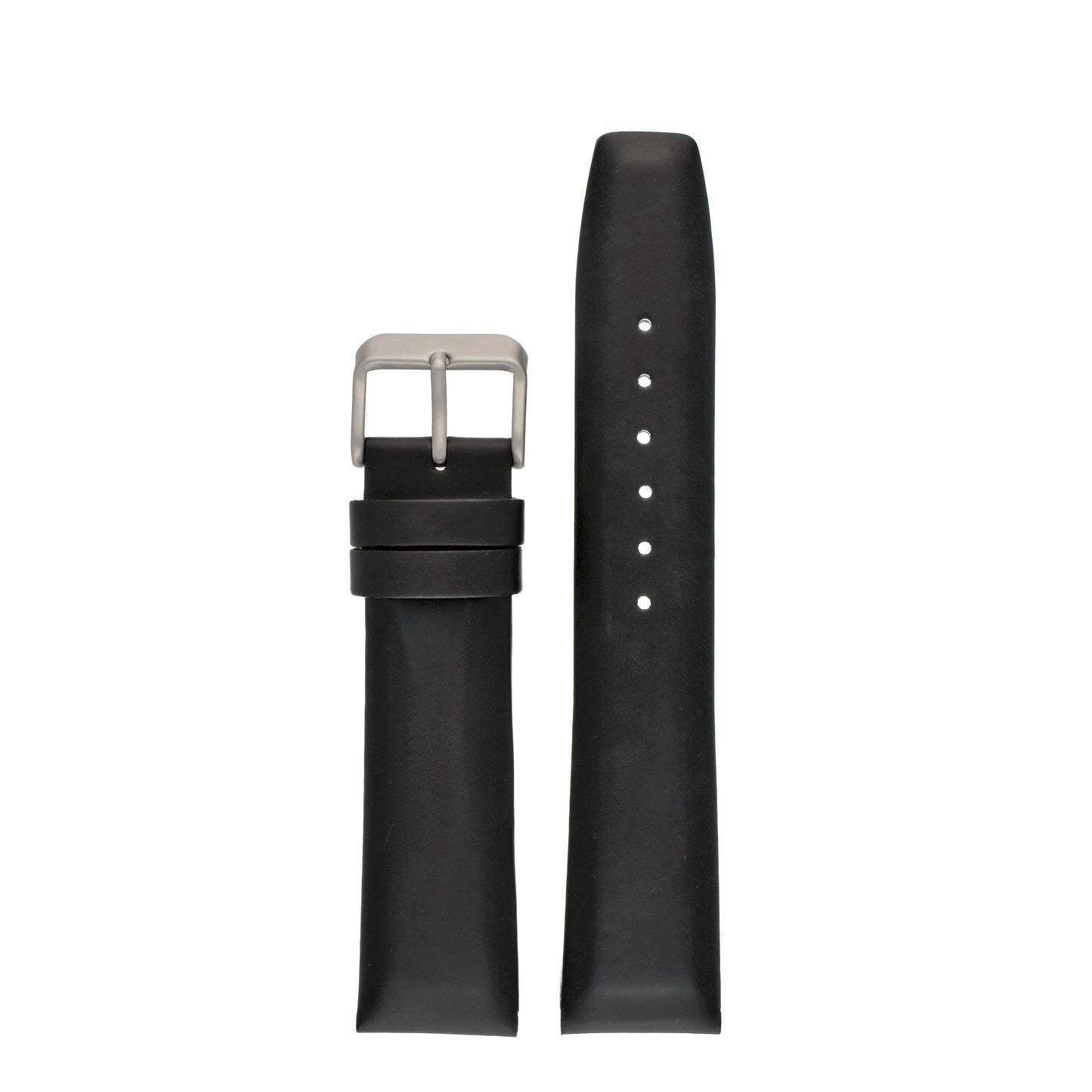 Modern Square Padded Leather Watch Strap