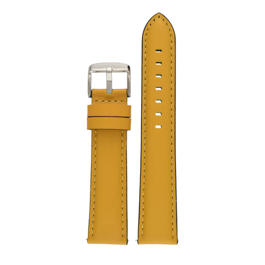 Modern Water Resistant Leather Watch Strap