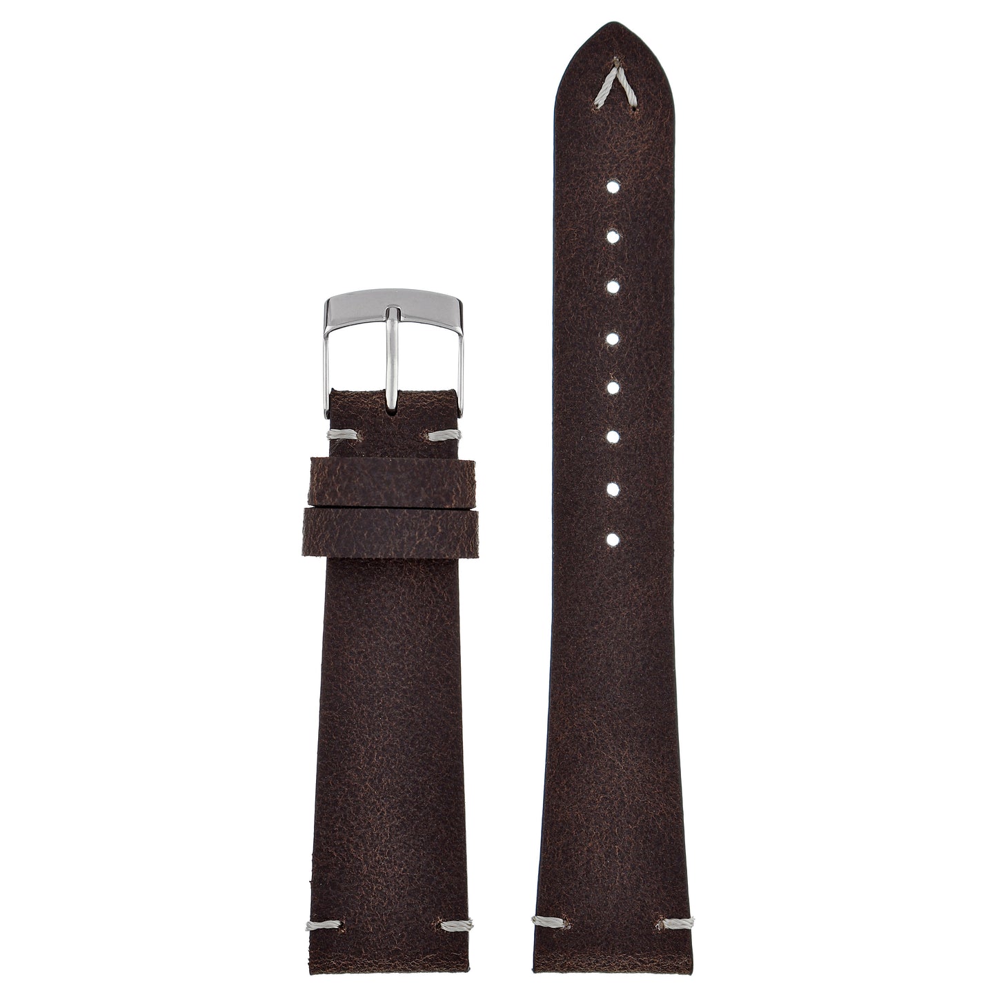 Handmade Two Stitch Leather Strap