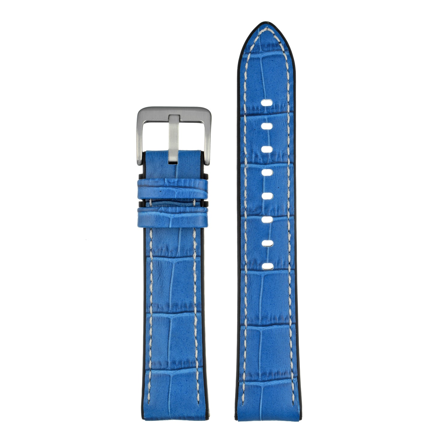 Active Alligator Grain Leather Watch Strap