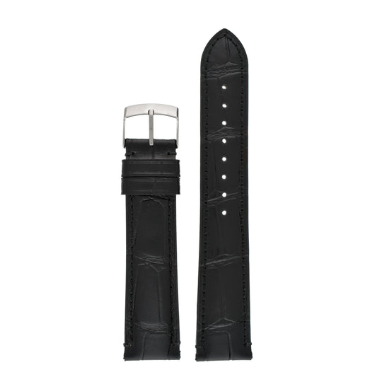 Hand-Made Alligator Grain Leather Watch Strap