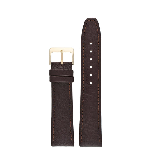 Open Ended Buffalo Leather Watch Strap