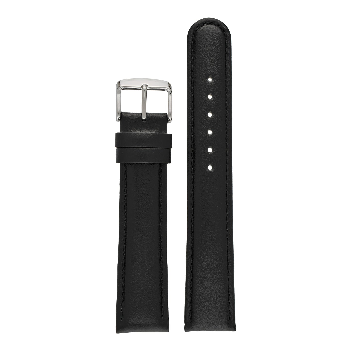 XL Padded Stitched Leather Watch Strap