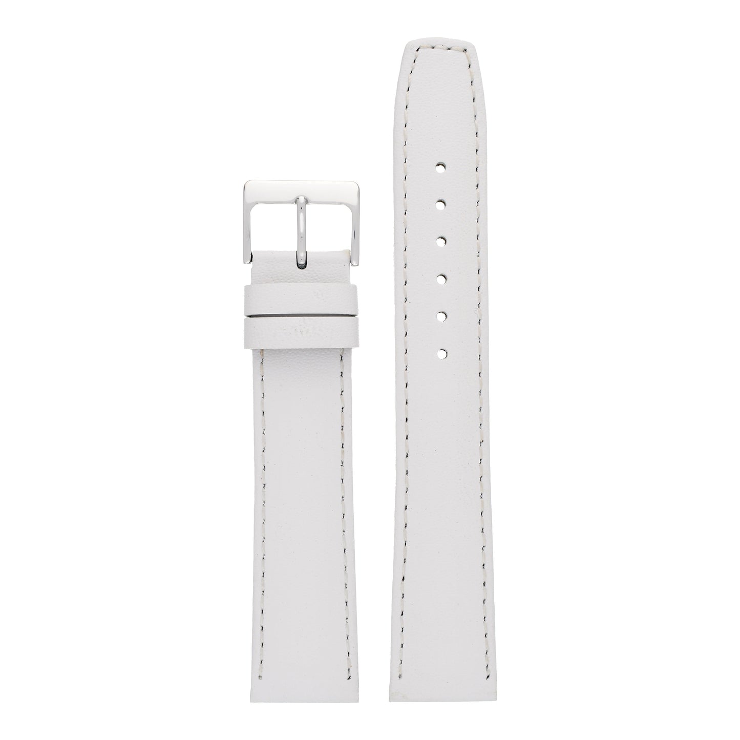 XL Plain Stitched Leather Watch Strap