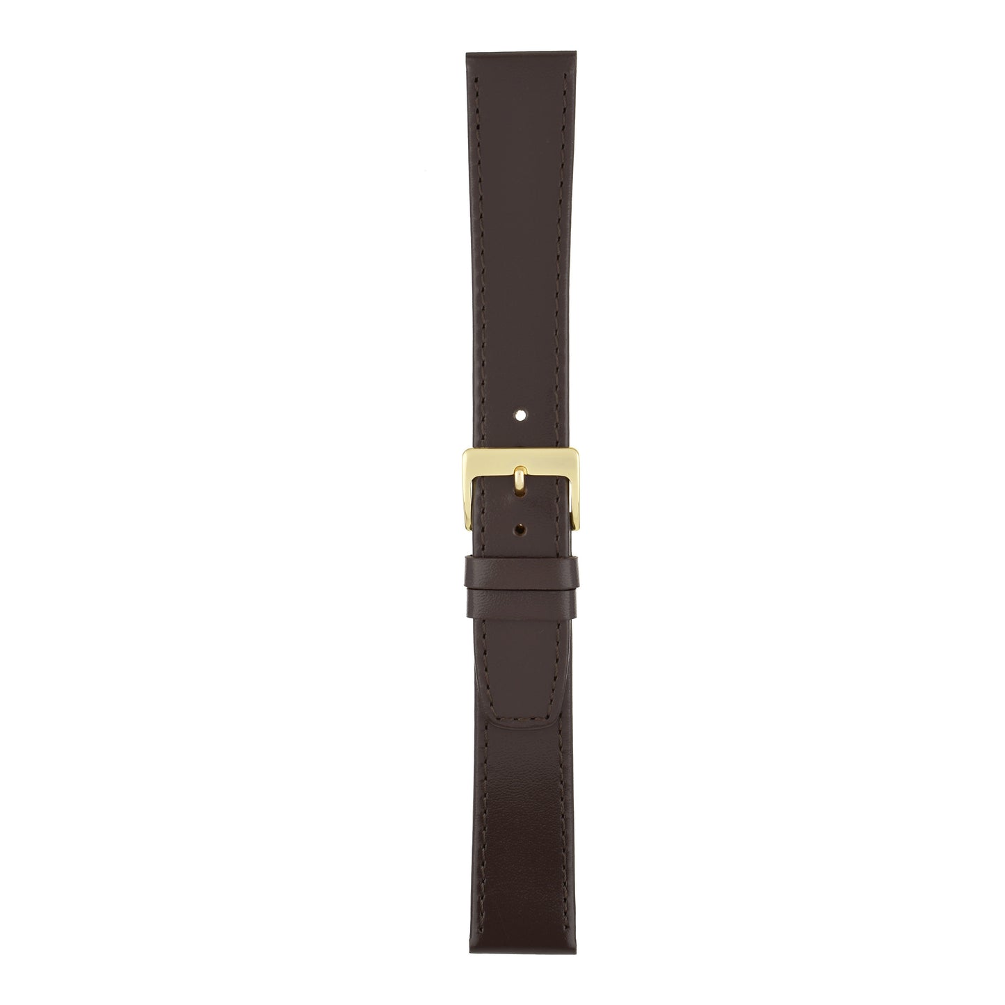 XL Plain Stitched Leather Watch Strap