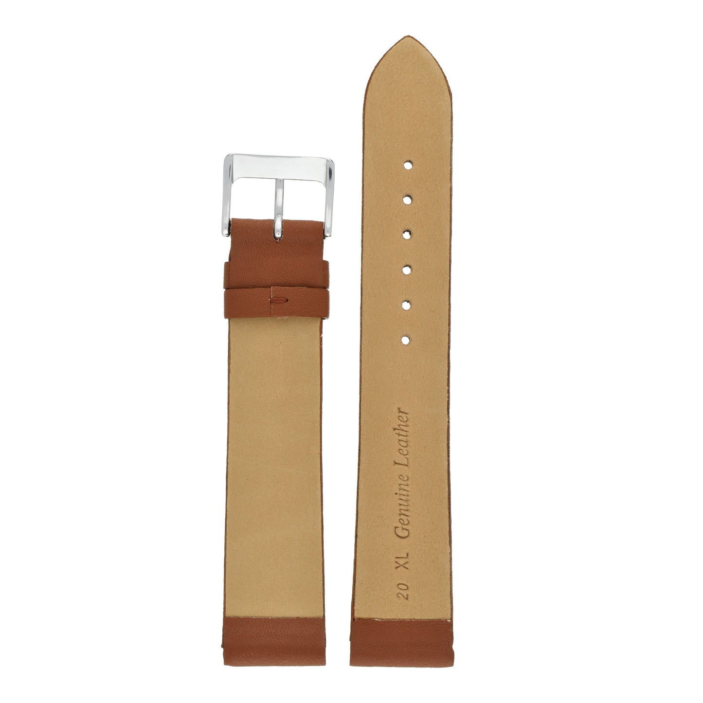 XL Smooth Leather Watch Strap