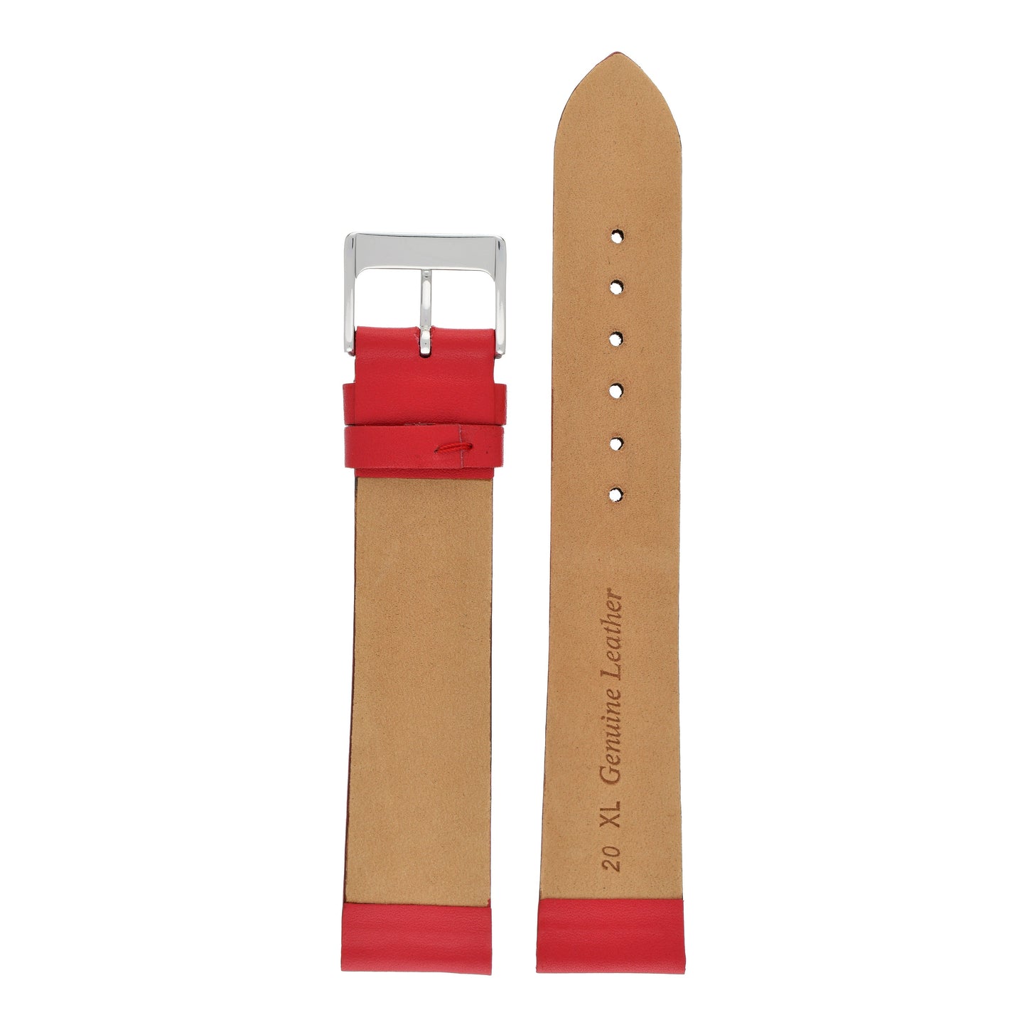 XL Smooth Leather Watch Strap