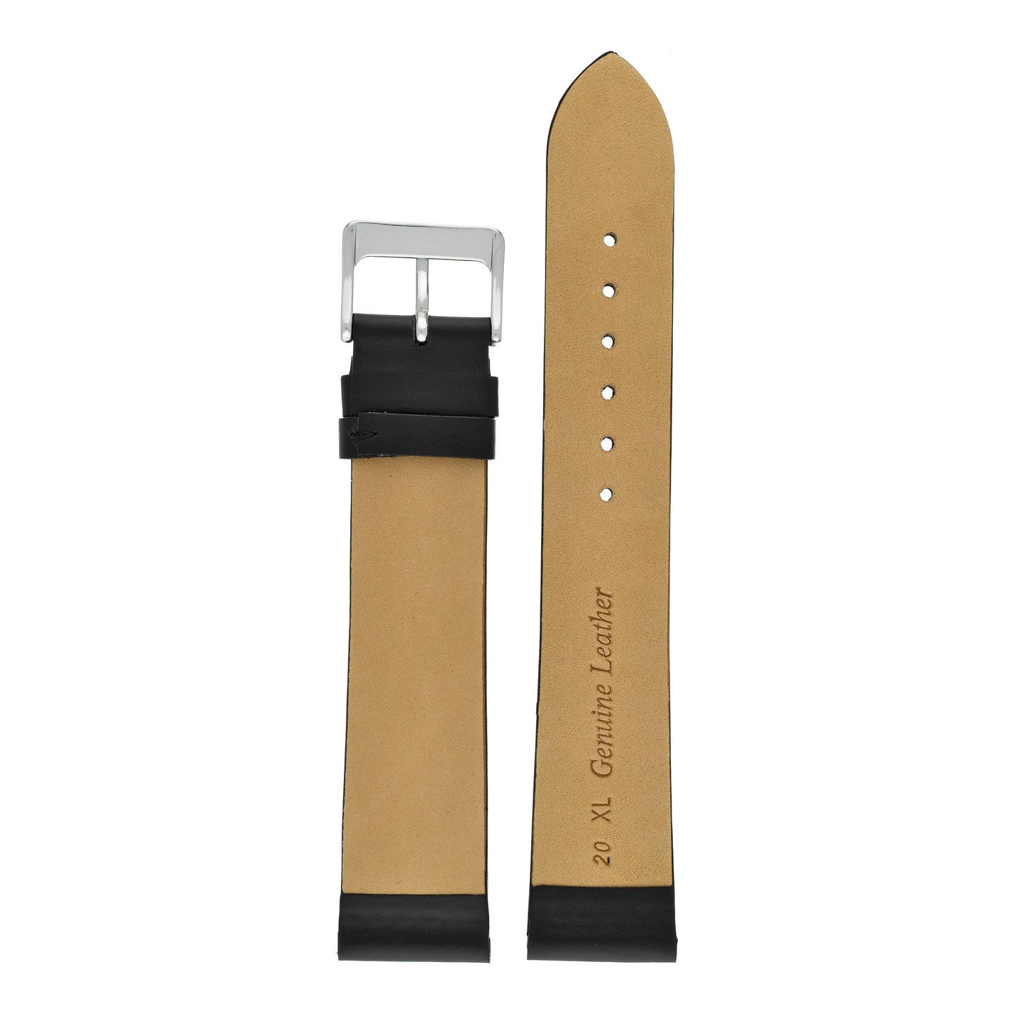 XL Smooth Leather Watch Strap